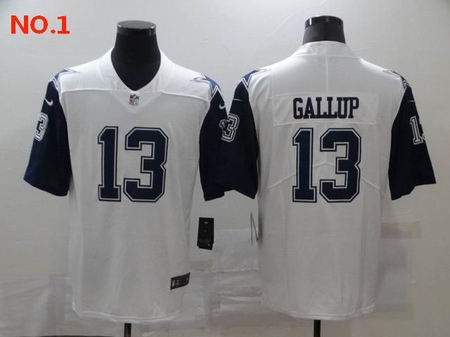 Men's Dallas Cowboys #13 Michael Gallup Jerseys-45